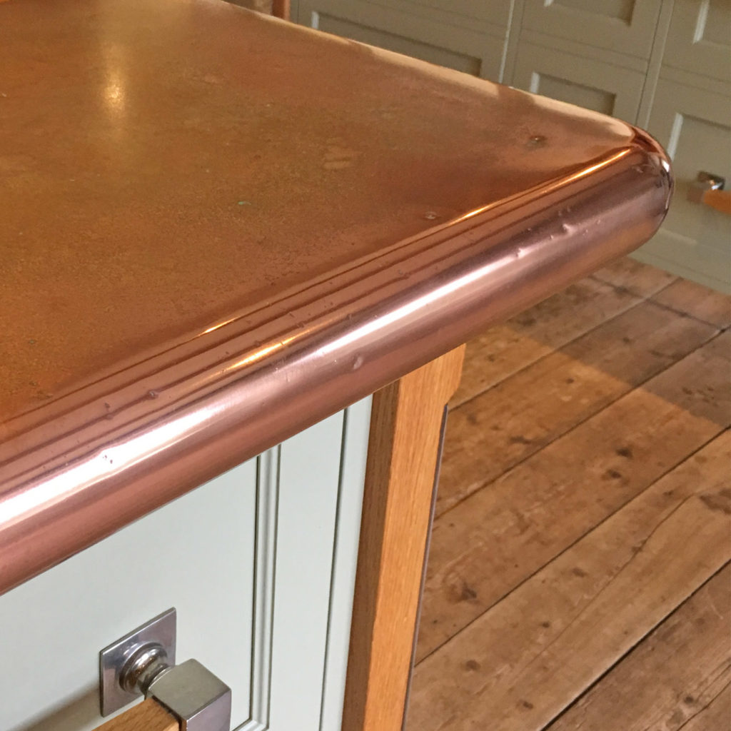 Aged Copper worktop