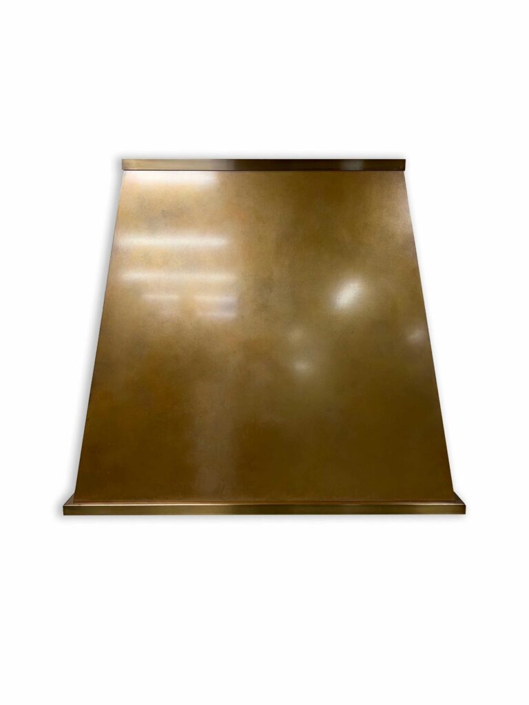 Handmade contemporary copper cooker hood